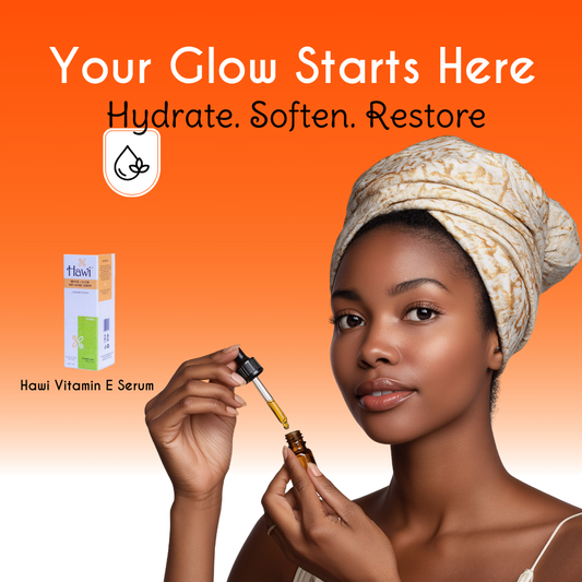 Hawi Facial Serum - Revive & Glow Antiaging Moisturizer | 30ml (1.01 fl oz) - Hawi Nature's Touch