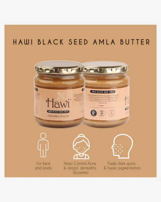 Hawi Blackseed Amla Moisturizer - NET WT 291ml (9.8 fl oz) | Acne & Eczema Relief