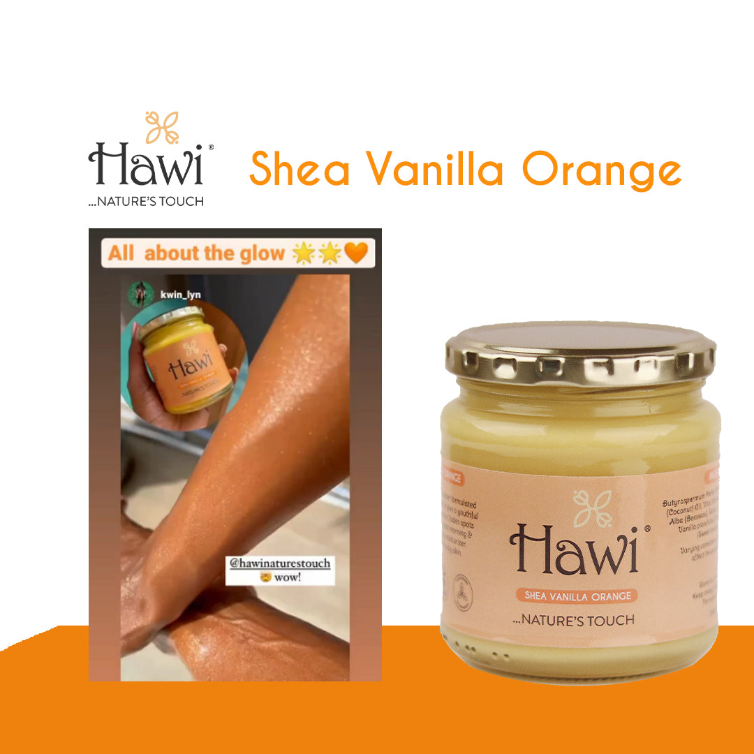 Hawi Vanilla-Orange Moisturizer - NET WT 291ml (9.8 fl oz) | Sweet Hydration for Normal Skin