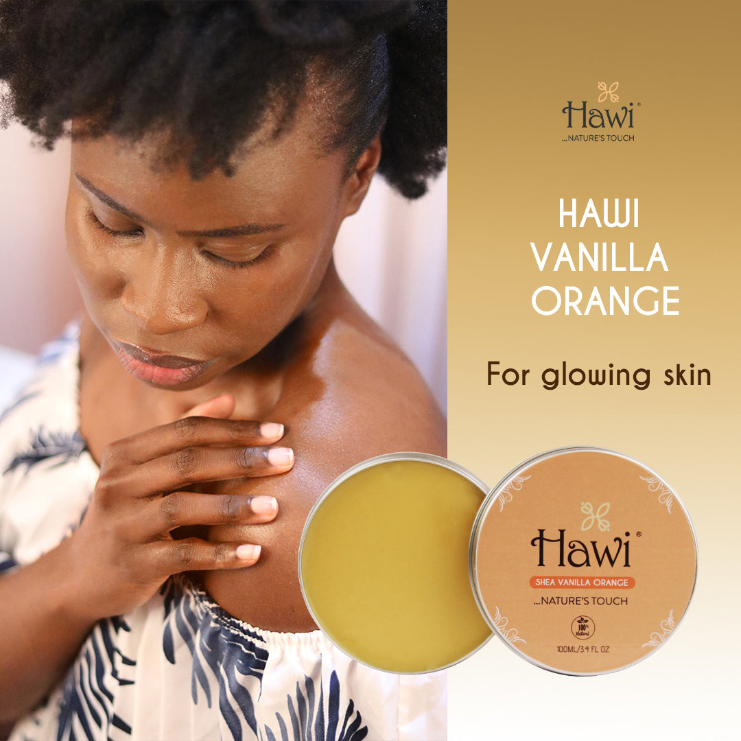 Hawi Vanilla-Orange Moisturizer - NET WT 100ml (3.4 fl oz) | Sweet Hydration for Normal Skin