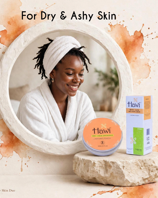 Hawi Dry Skin Duo - Ultimate Hydration & Revival for Dry, Dull Skin