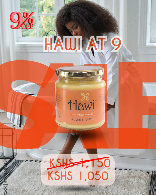 Hawi Vanilla-Orange Moisturizer 291ml | Sweet Hydration for Normal Skin
