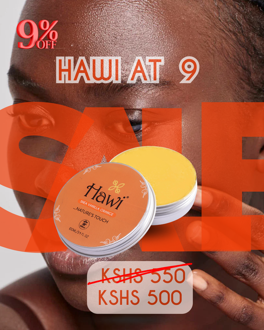 Hawi Vanilla-Orange Moisturizer 100ml | Sweet Hydration for Normal Skin