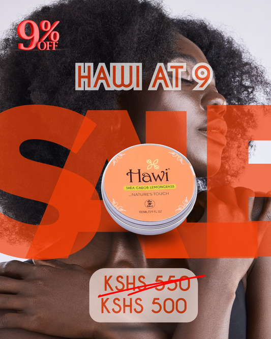 Hawi Carob Lemongrass Moisturizer 100ml - Nourishing Dry Skin & Anti-Aging Solution