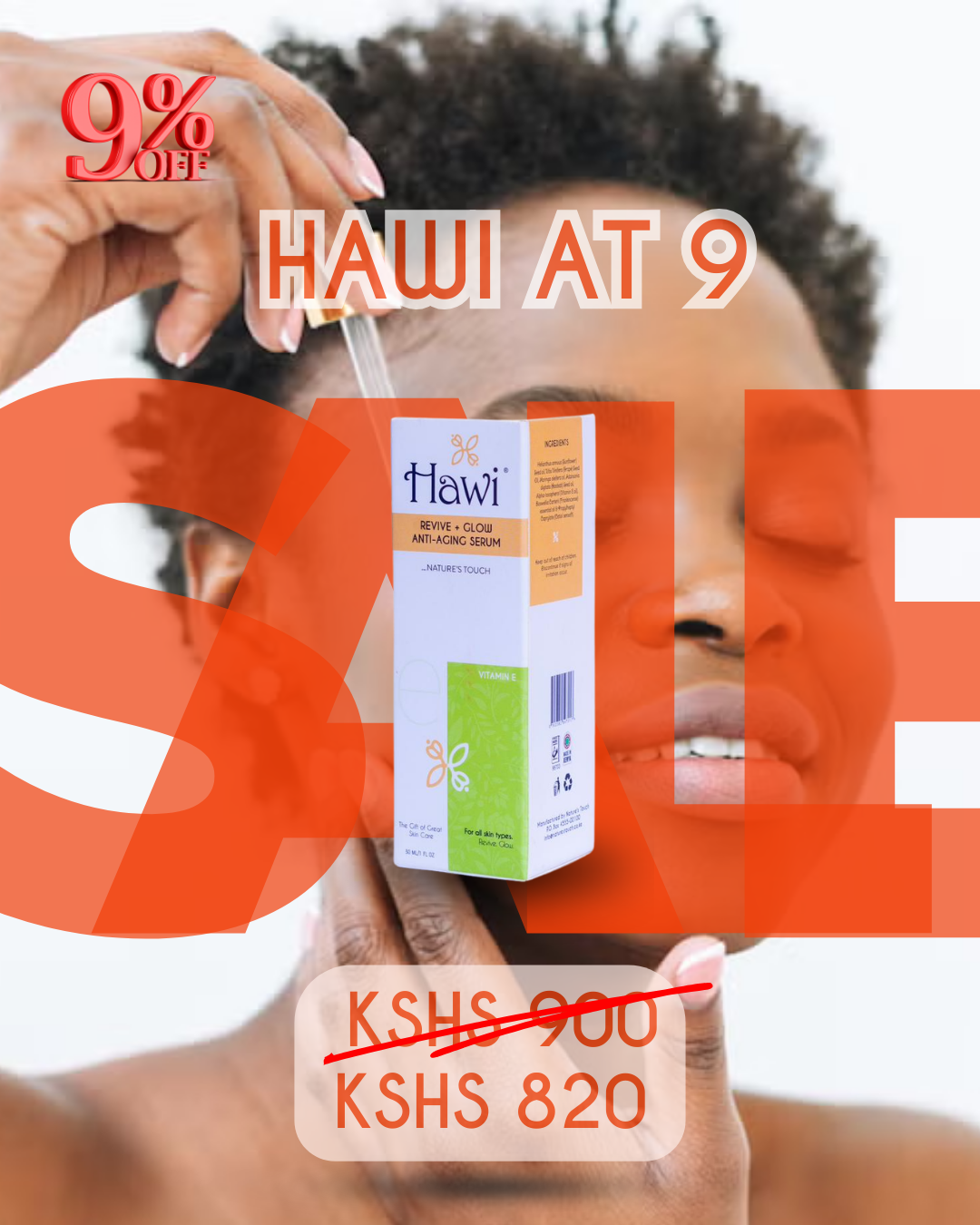 Hawi Anti-Aging-Gesichtsserum 30 ml/1,01 fl-oz