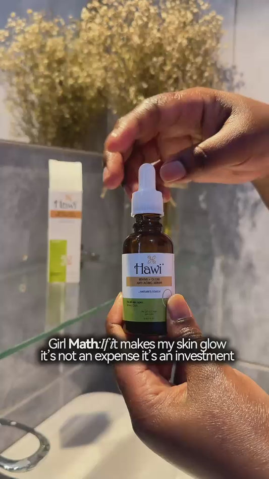 Hawi Facial Serum - Revive & Glow Antiaging  Moisturizer | 30ml (1.01 fl oz)