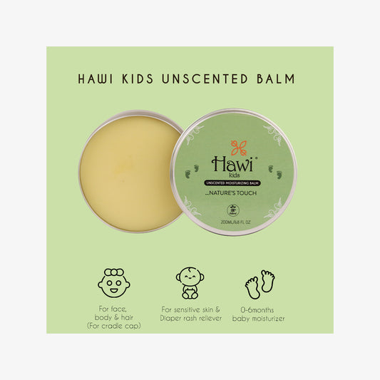 Hawi Unscented Kids Balm,200ml/6.8 fl-oz