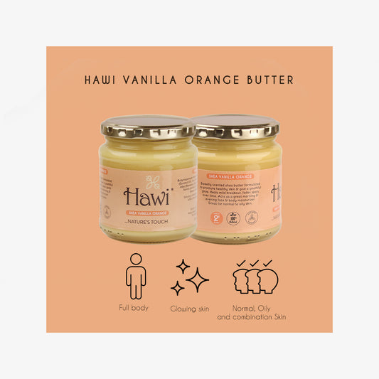 Hawi Sweet Vanilla-Orange Moisturizer,291ml